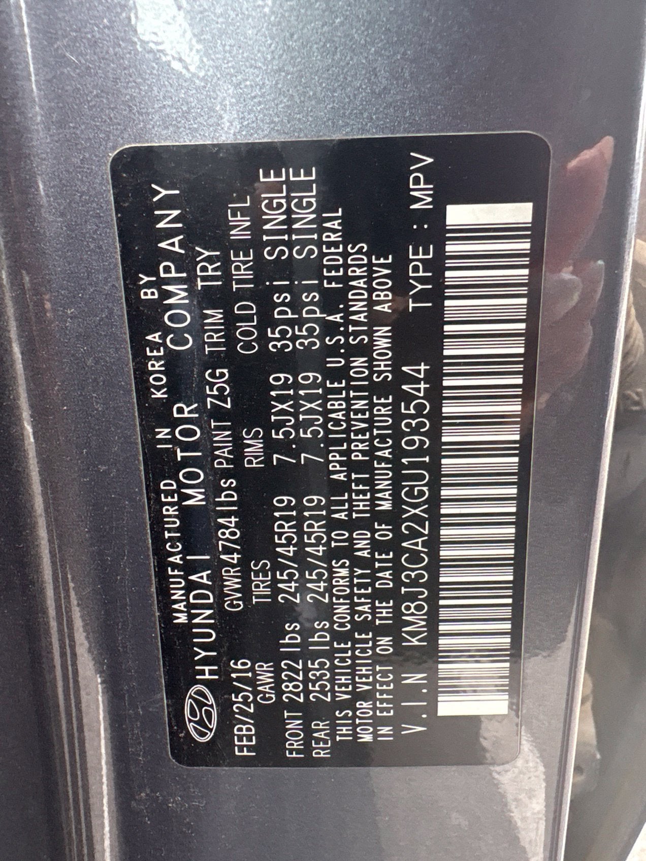 2016 Hyundai Tucson Sport