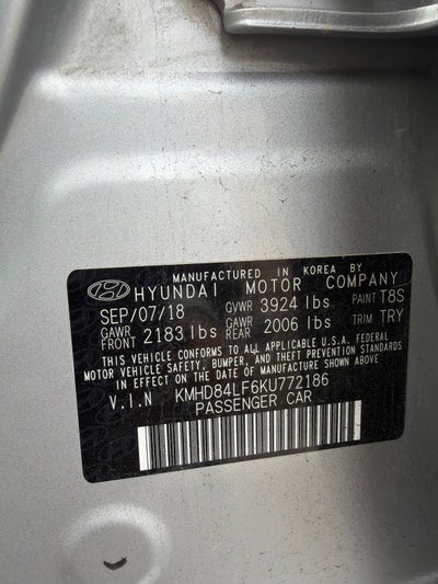 2019 Hyundai Elantra SEL