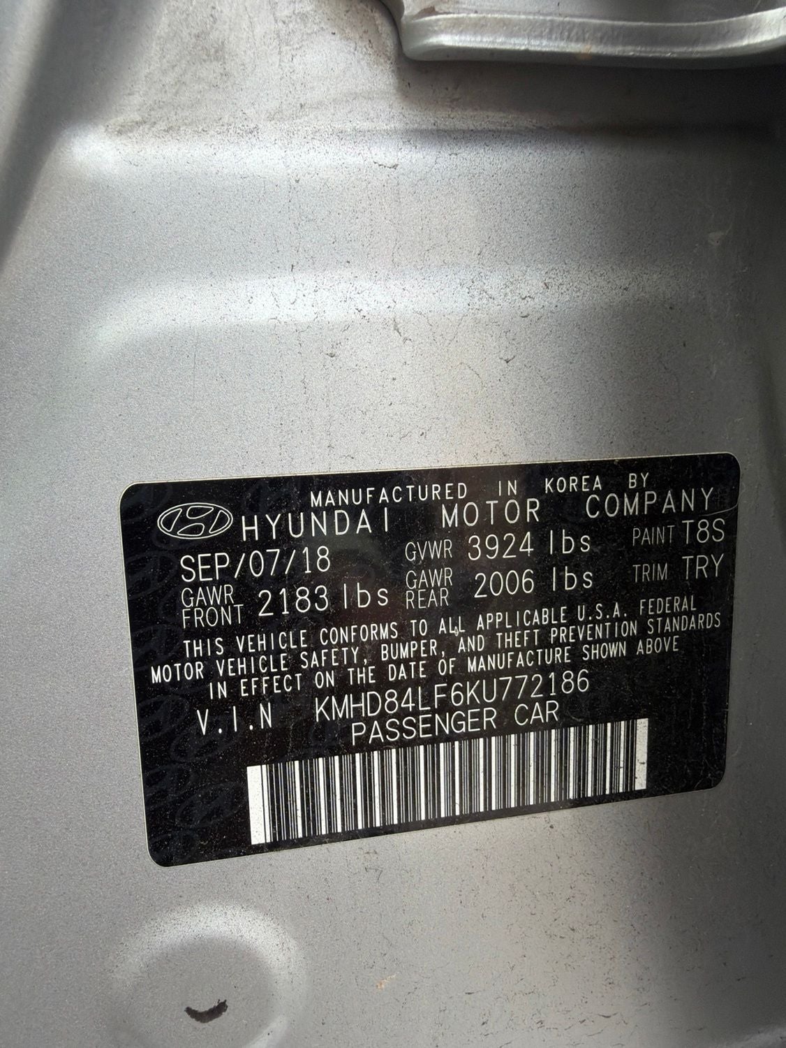 2019 Hyundai Elantra SEL