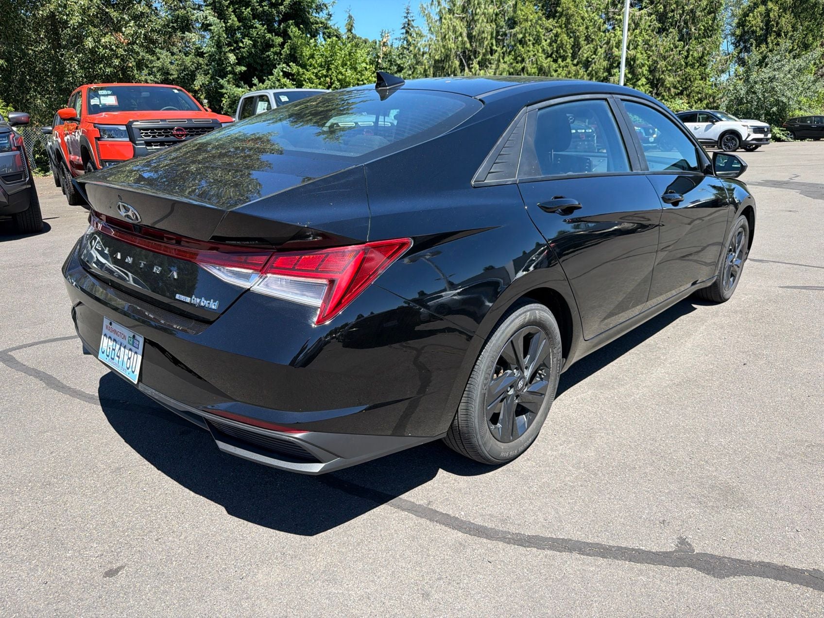 2023 Hyundai Elantra Hybrid Blue
