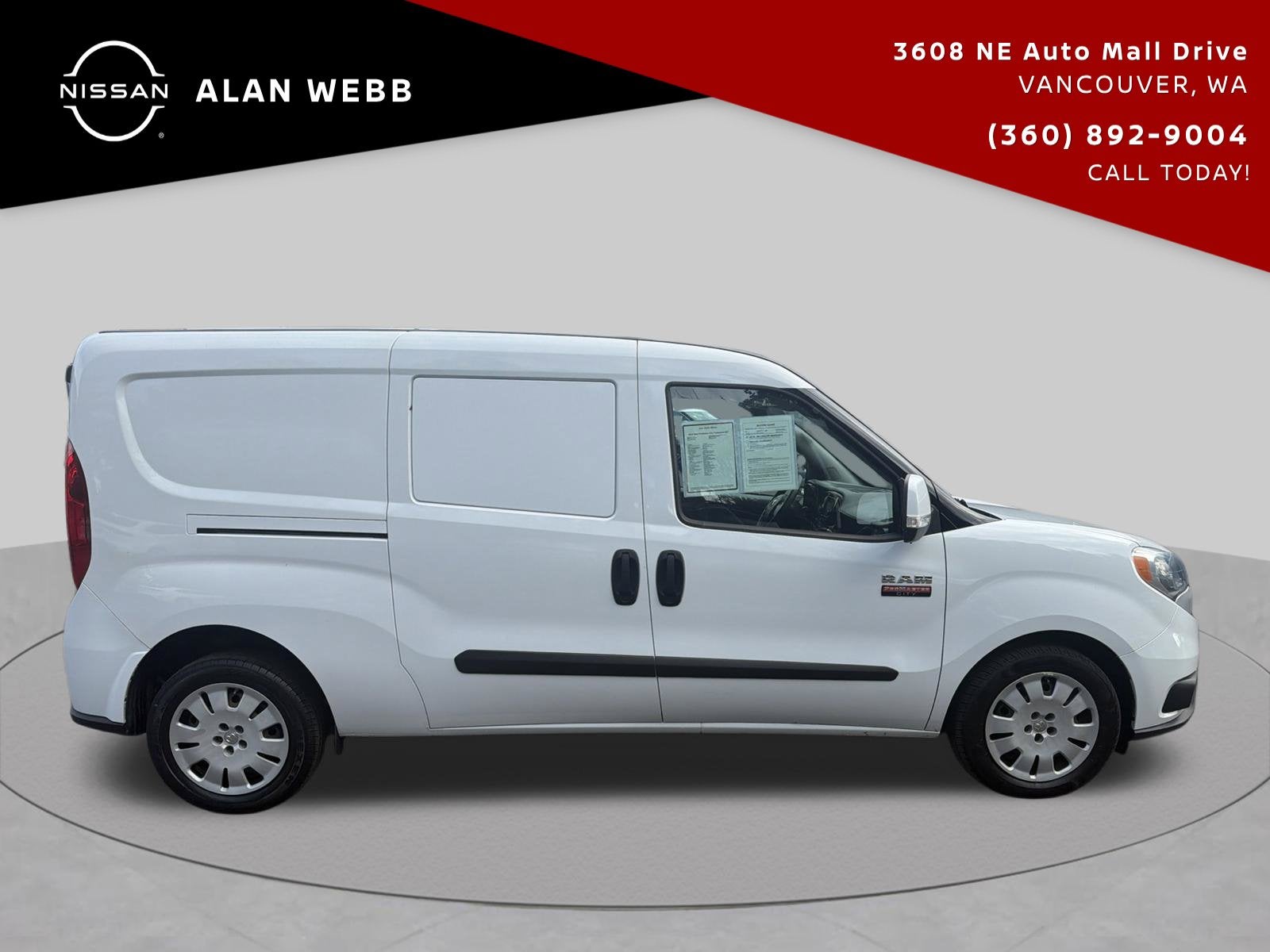 2019 RAM ProMaster City Tradesman SLT